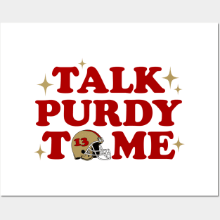 Talk Purdy To Me 49ers Football Posters and Art